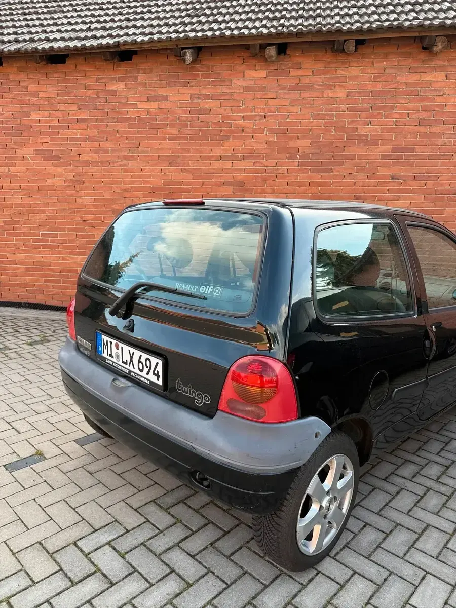 Gebraucht Renault Twingo 58 PS (42 kW) 2002 Schwarz Kleinwagen