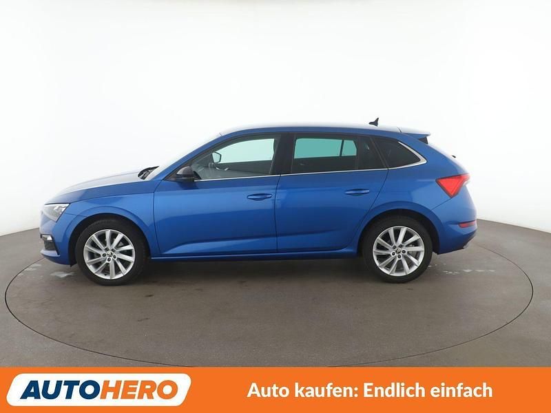 Gebraucht Skoda Scala Ambition 116 PS (85 kW) 2019 Blau Kleinwagen