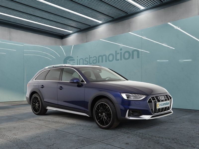 Blau Gebraucht 2023 Audi A4 Allroad Sport Kombi | 57.700 € - Bild 1/4