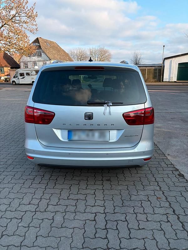 Gebraucht Seat Alhambra Ecomotive 177 PS (130 kW) 2011 Silber Van / Kleinbus