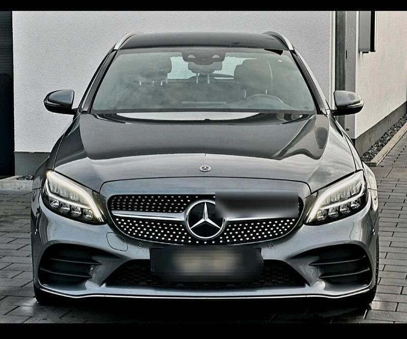 Grau Gebraucht 2019 Mercedes C300 AMG line Kombi | 22.850 € (Etwas zu teuer) - Bild 1/4