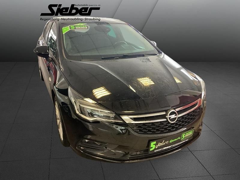 Gebraucht Opel Astra Dynamic 125 PS (91 kW) 2019 Onyx schwarz Limousine