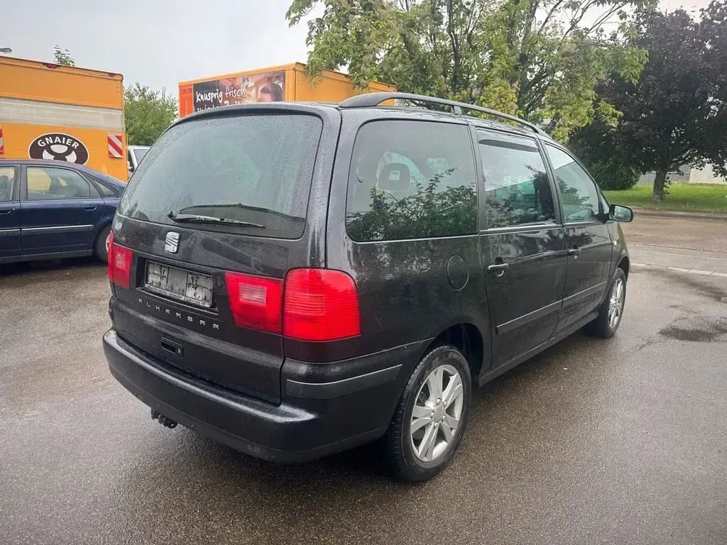 Gebraucht Seat Alhambra Vigo 150 PS (110 kW) 2008 Schwarz Van / Kleinbus
