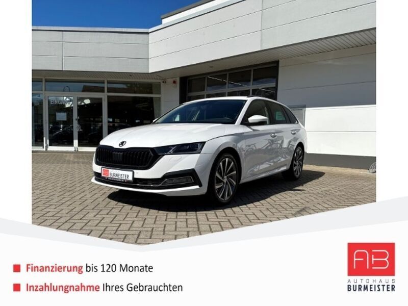 Weiss Gebraucht 2020 Skoda Octavia First Edition Kombi | 29.490 € (Teuer) - Bild 1/4