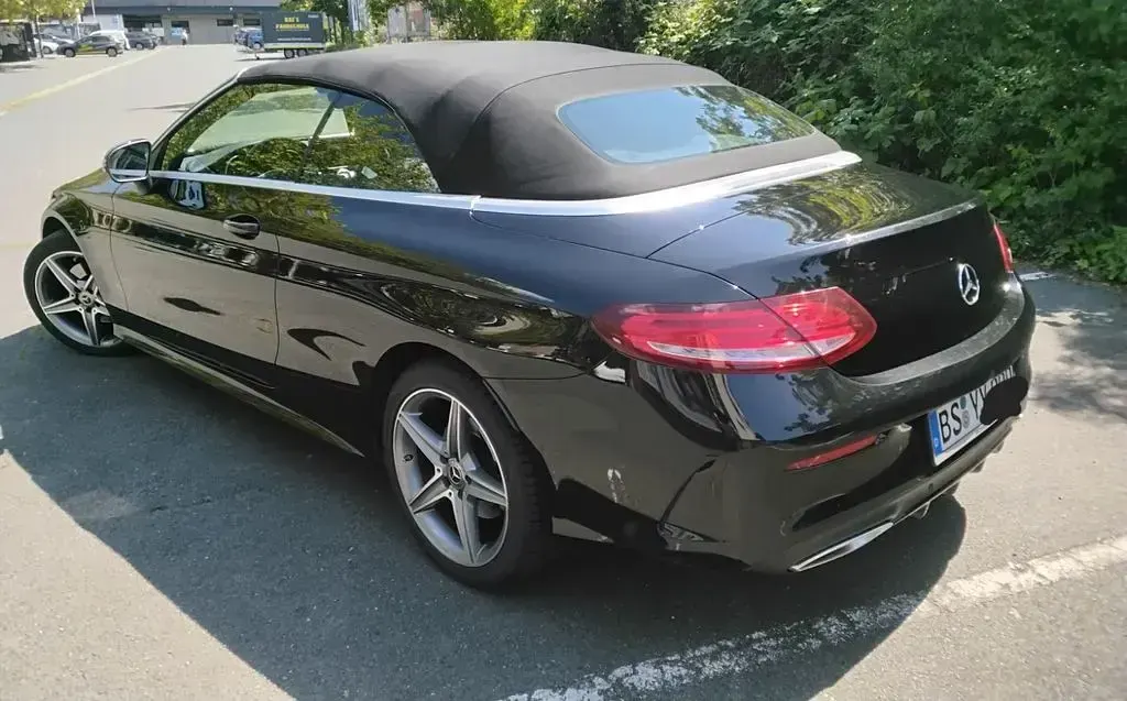 Gebraucht Mercedes C200 184 PS (135 kW) 2018 Schwarz Cabrio