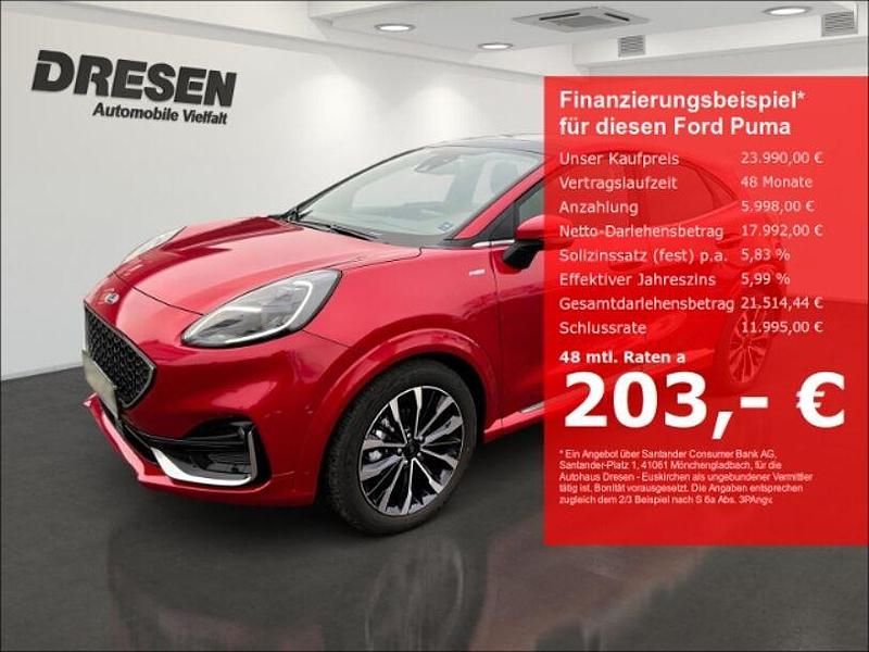 Gebraucht Ford Puma ST-Line 155 PS (114 kW) 2024 Fantastic red tc SUV