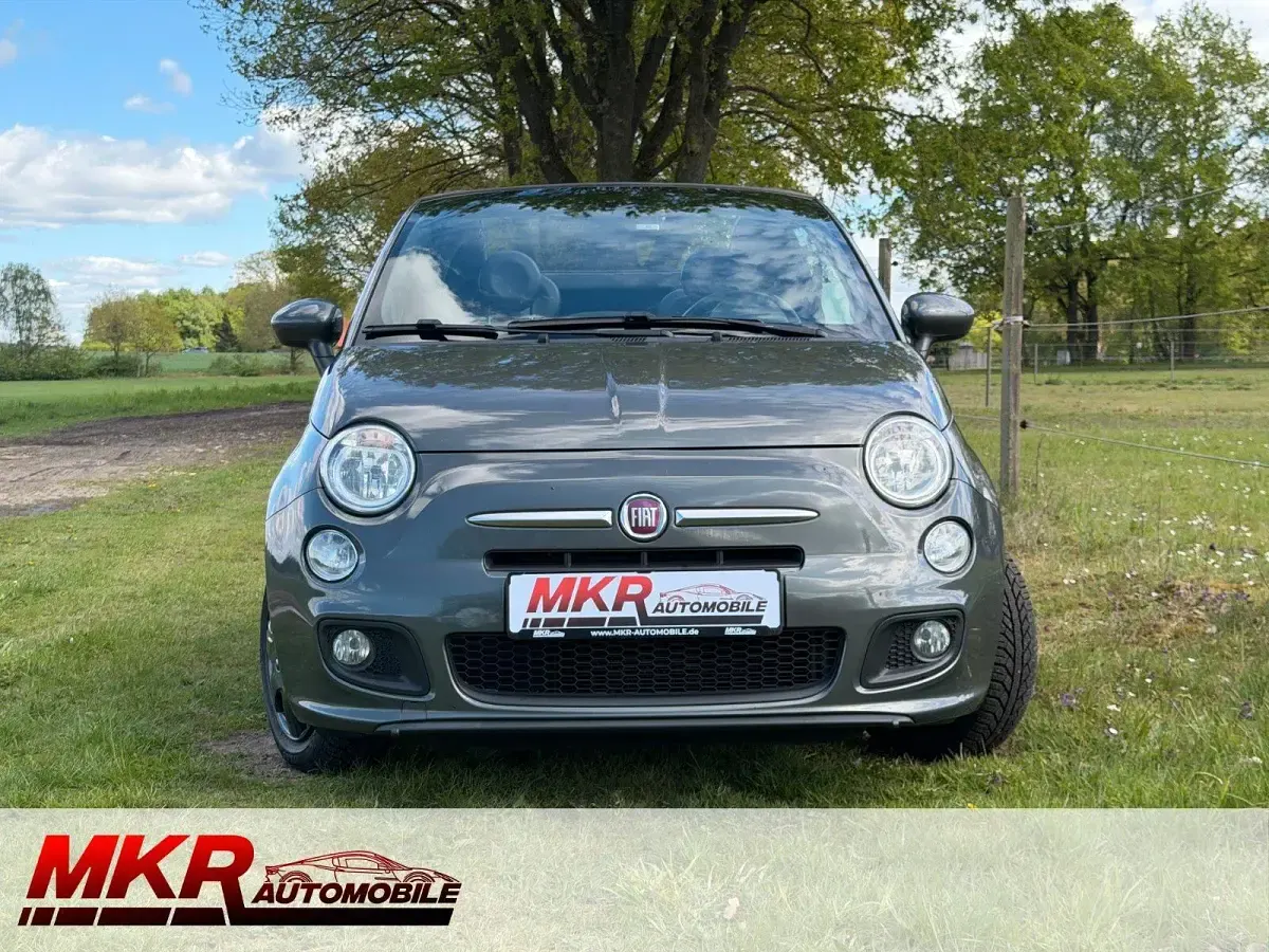 Usata Fiat 500S S 69 CV (50 kW) 2014 Grigio Cabrio