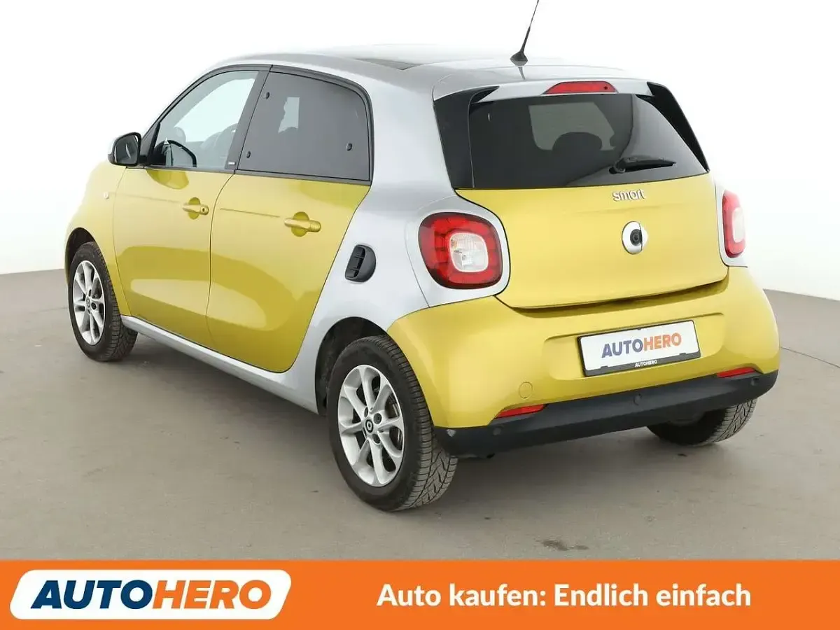 Gebraucht Smart ForFour Basis 90 PS (66 kW) 2017 Gelb Kleinwagen