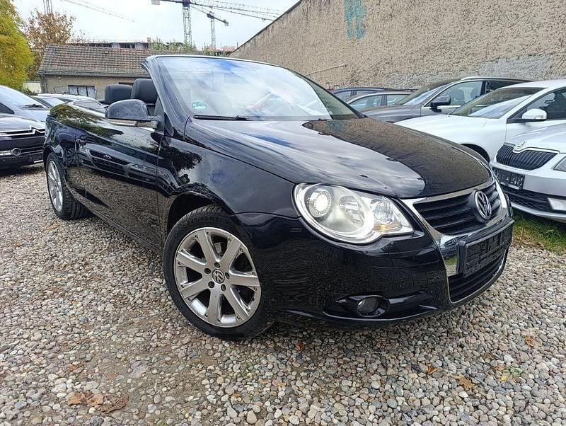 Schwarz Gebraucht 2006 VW Eos Cabrio | 2.450 € (Fairer Preis) - Bild 1/4
