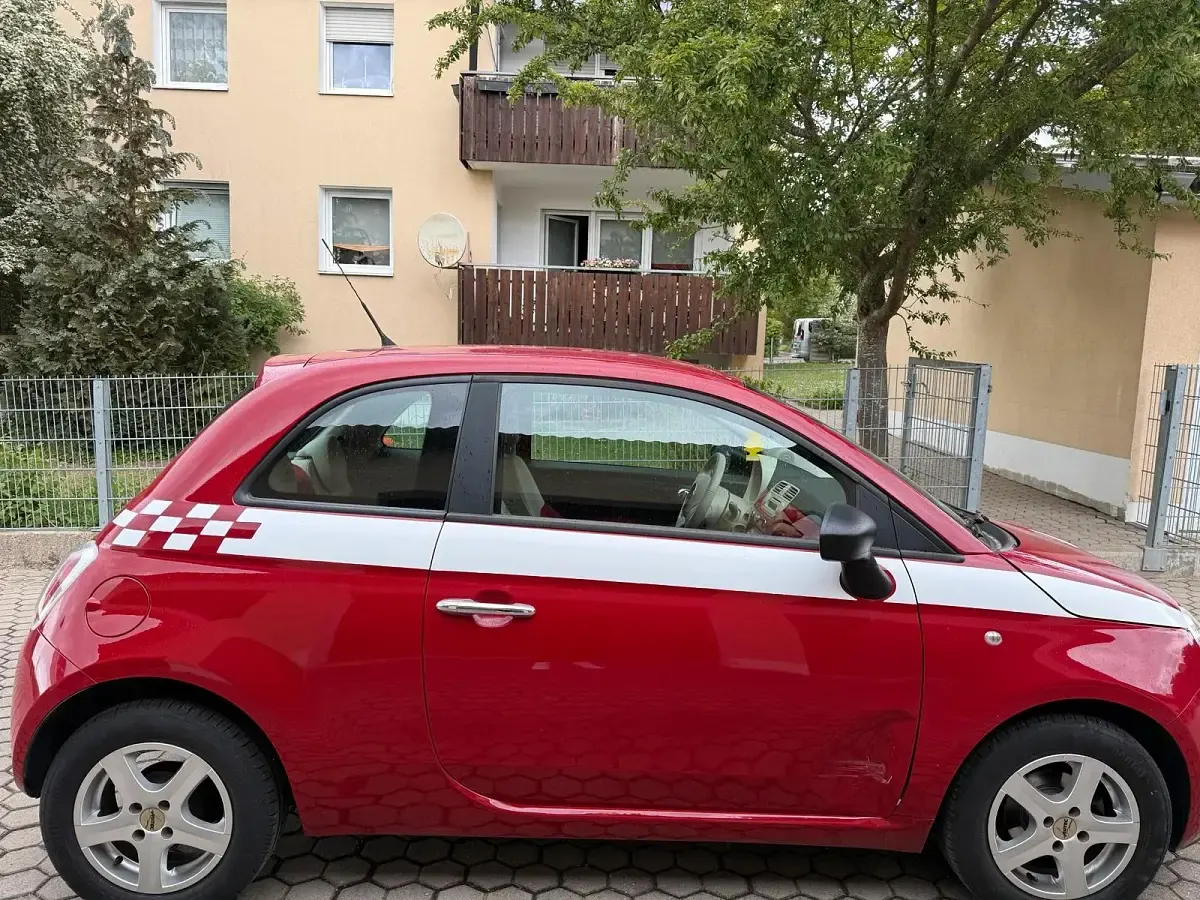 Gebraucht Fiat 500 69 PS (50 kW) 2008 Rot Kleinwagen