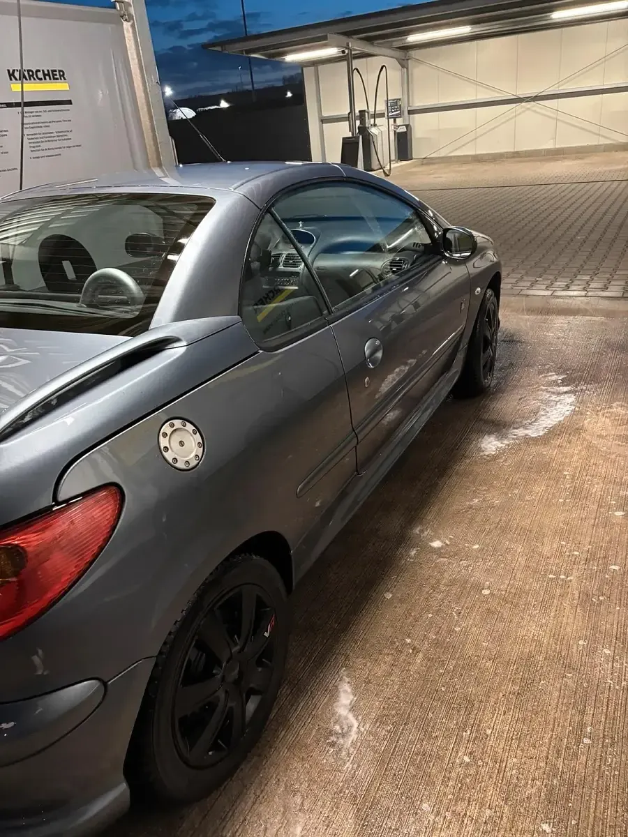 Gebraucht Peugeot 206 CC 109 PS (80 kW) 2006 Grau Cabrio