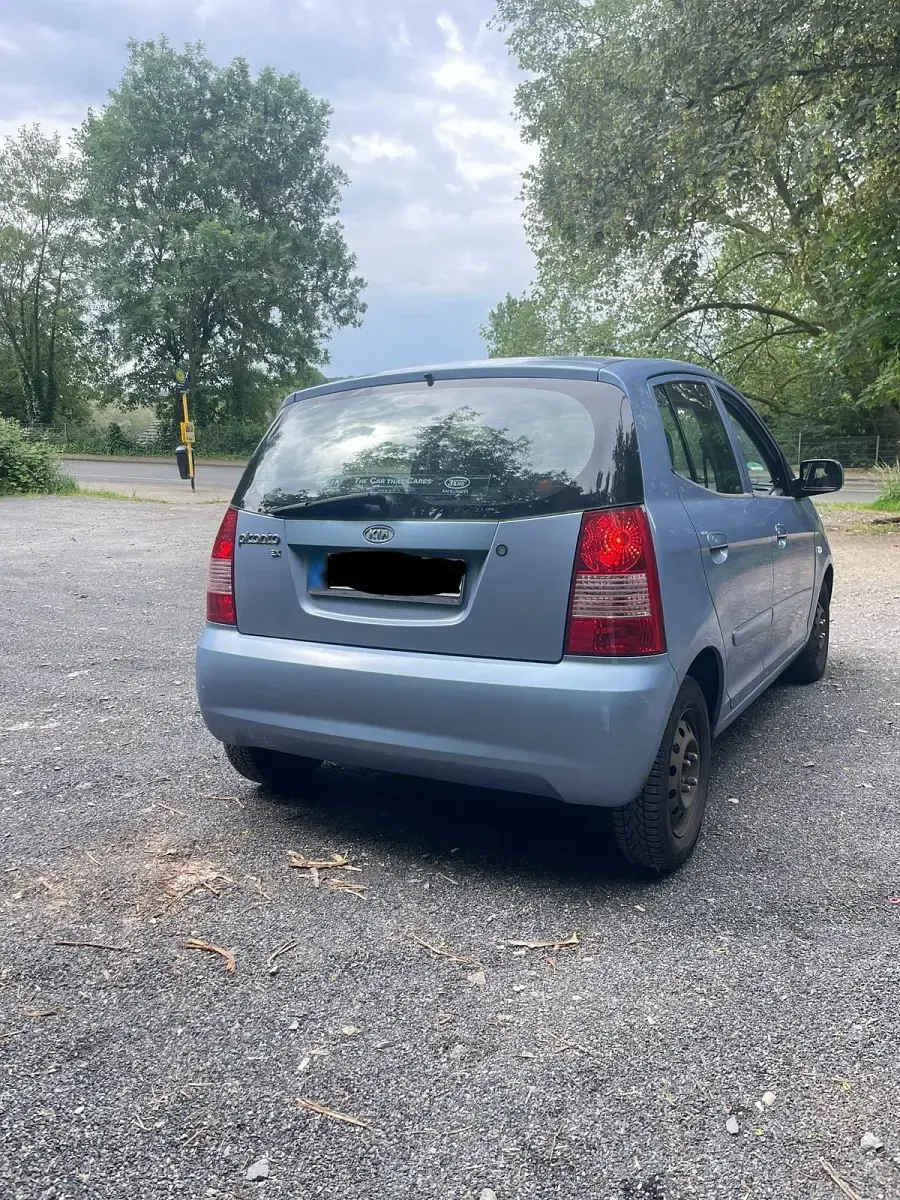 Gebraucht Kia Picanto EX 65 PS (47 kW) 2004 Blau Kleinwagen