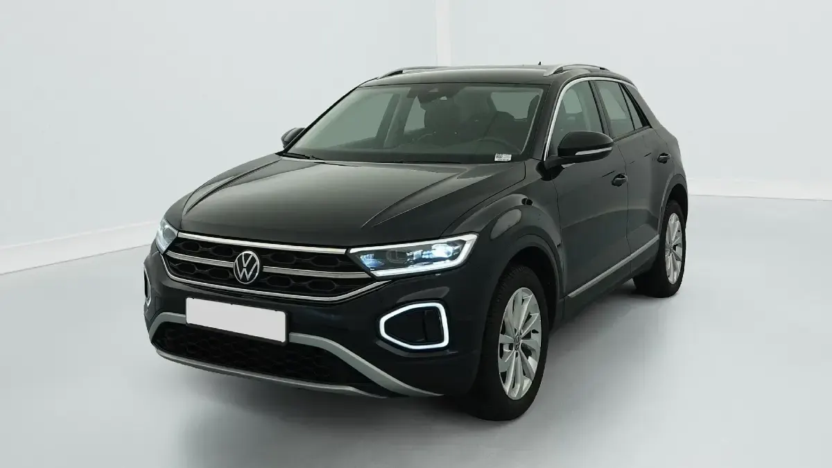 Gebraucht VW T-Roc Style 150 PS (110 kW) 2022 Noir intense SUV