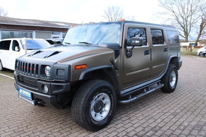 Rot Gebraucht 2004 Hummer H2 SUV | 16.199 € - Bild 1/4