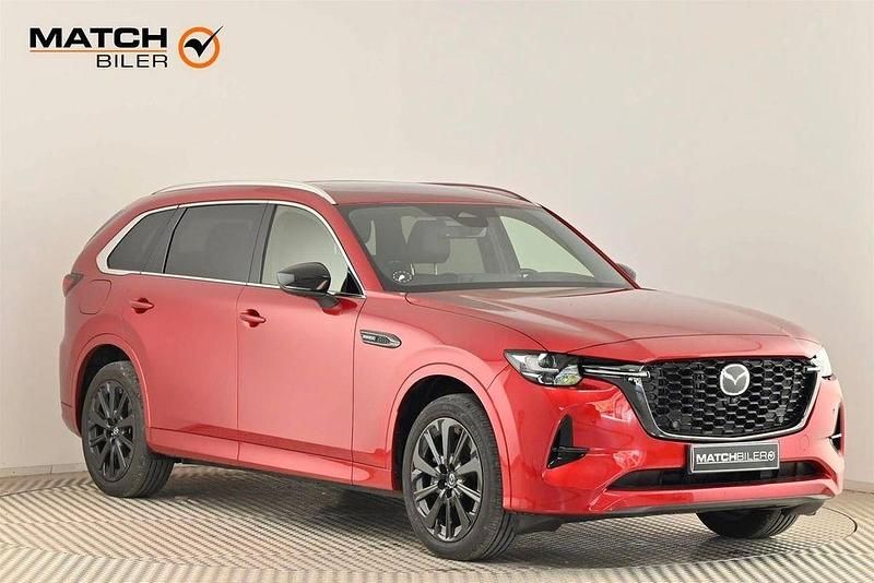 Rot Gebraucht 2025 Mazda CX-80 Homura-Line SUV | 47.300 € (Superpreis) - Bild 1/4