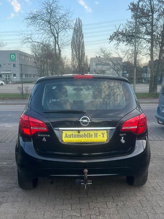 Gebraucht Opel Meriva Edition 110 PS (80 kW) 2011 Schwarz Van / Kleinbus