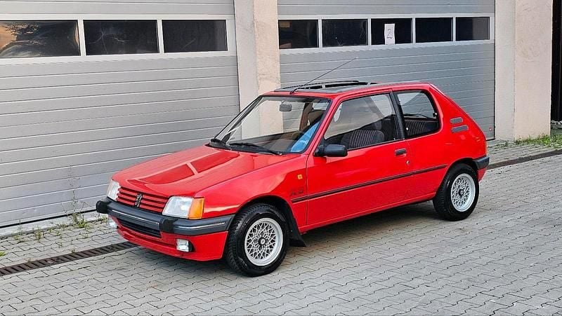 Rot Gebraucht 1989 Peugeot 205 GTi Kleinwagen | 7.149 € - Bild 1/4