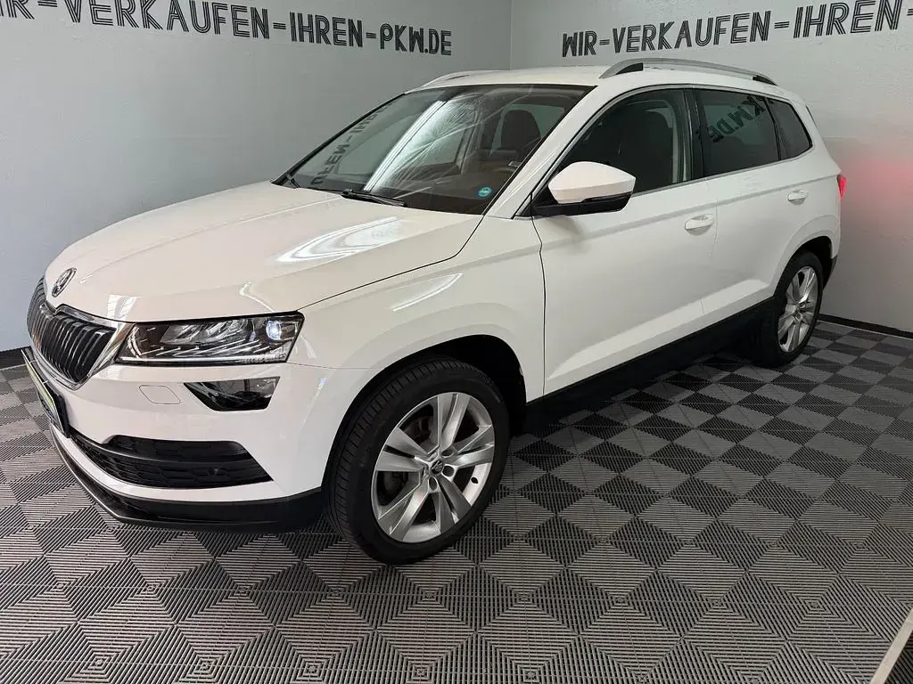 Gebraucht Skoda Karoq Style 150 PS (110 kW) 2019 Weiß SUV