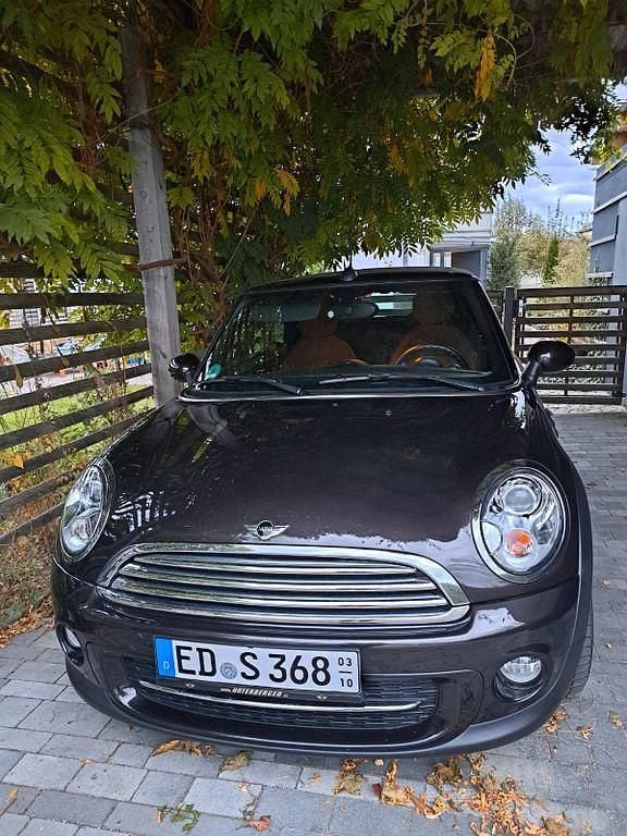Gebraucht Mini Cooper D Cabriolet 111 PS (81 kW) 2013 Braun Cabrio