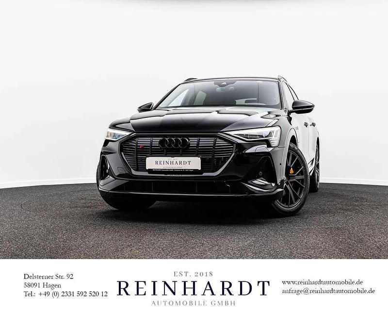 Mythosschwarz metallic Gebraucht 2022 Audi e-tron Black Edition SUV | 42.925 € (Fairer Preis) - Bild 1/3
