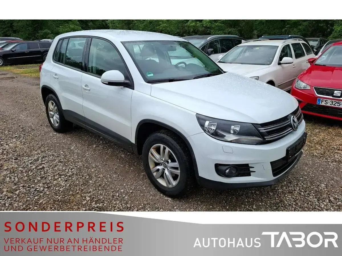 Gebraucht VW Tiguan Trendline 140 PS (102 kW) 2014 Pure white SUV