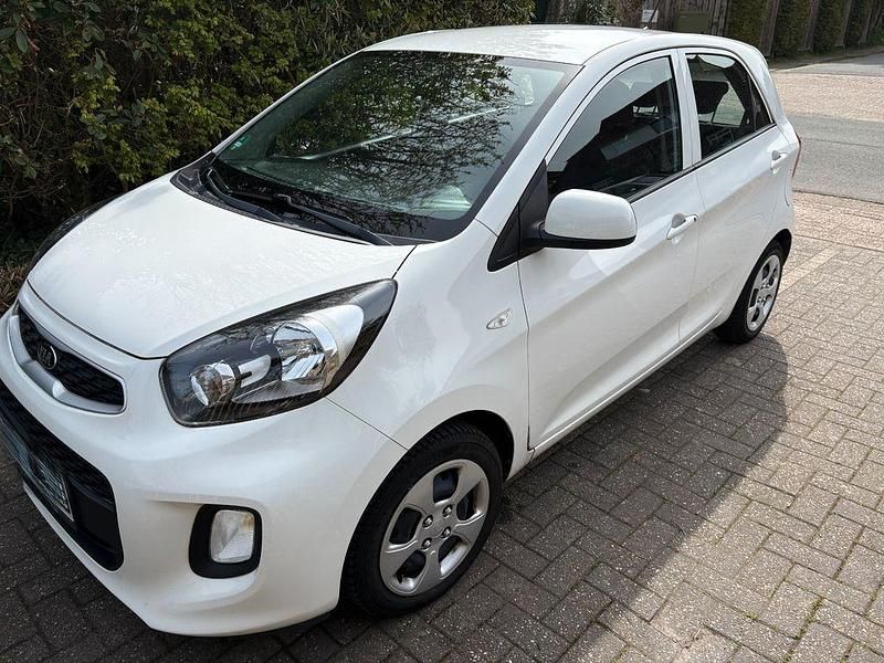 Gebraucht Kia Picanto 67 PS (49 kW) 2017 Weiß Kleinwagen