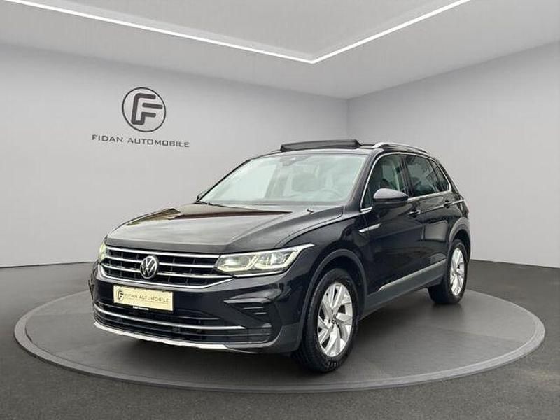 Schwarz Gebraucht 2022 VW Tiguan Elegance SUV | 25.990 € (Guter Preis) - Bild 1/4