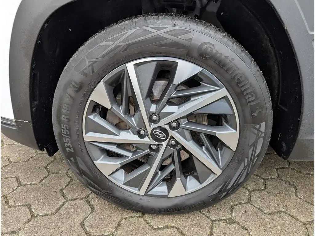 Gebraucht Hyundai Tucson Trend 136 PS (100 kW) 2021 Weiss SUV