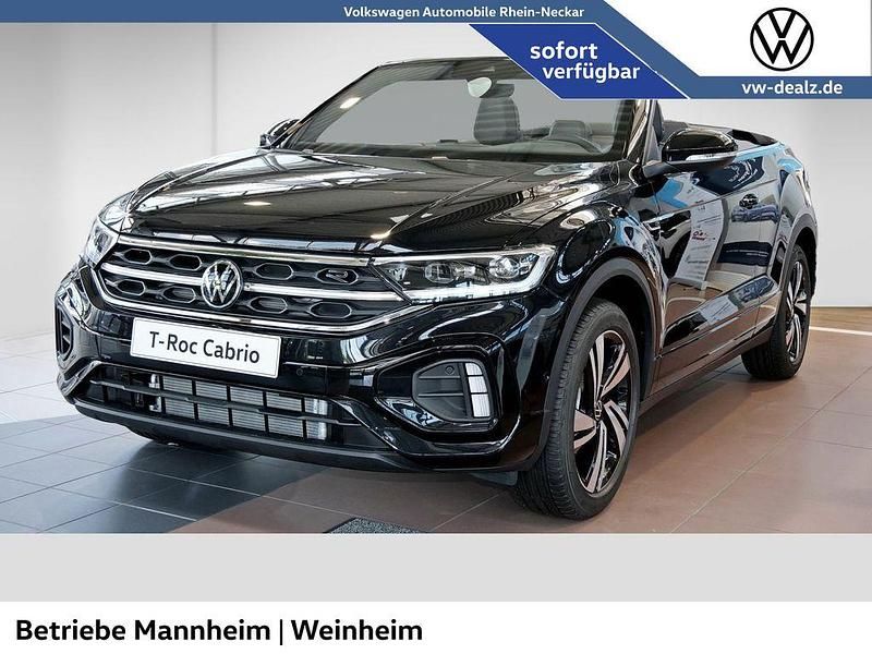 Schwarz Neu 2025 VW T-Roc Cabriolet R-line Cabrio | 50.564 € (Teuer) - Bild 1/3
