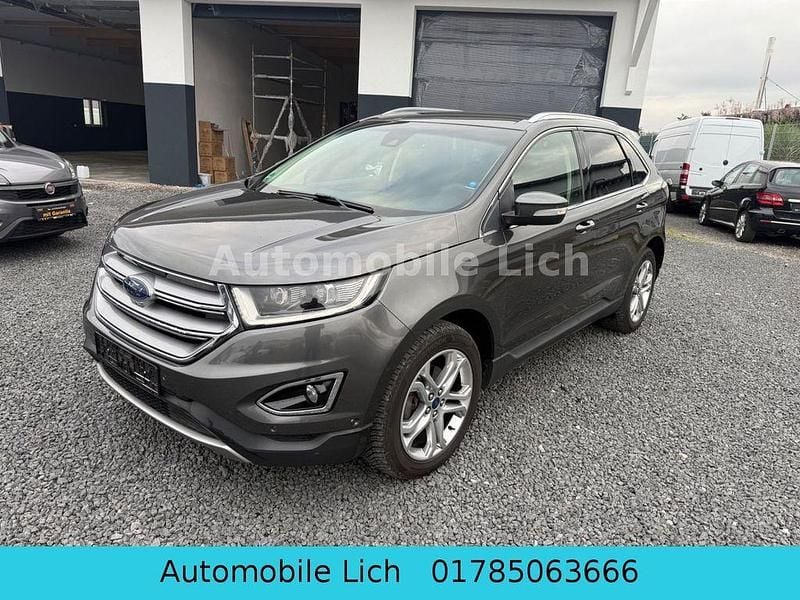 Grau Gebraucht 2017 Ford Edge Titanium SUV | 13.499 € (Guter Preis) - Bild 1/4