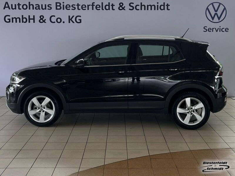 Schwarz Gebraucht 2021 VW T-Cross Style SUV | 19.990 € (Fairer Preis) - Bild 1/4