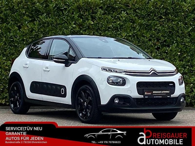 Weiß Gebraucht 2017 Citroën C3 Shine Kleinwagen | 8.399 € (Etwas zu teuer) - Bild 1/3