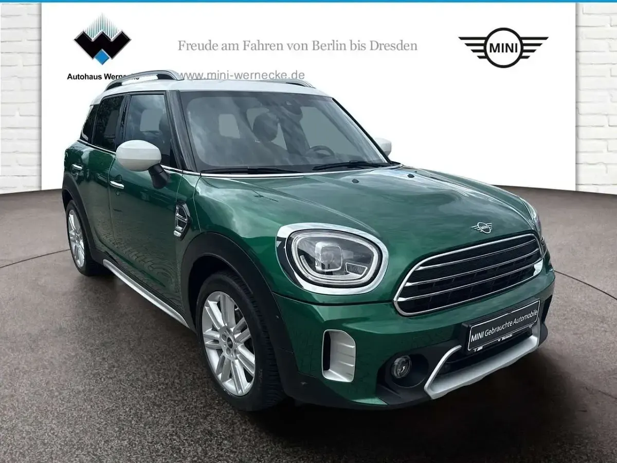 Gebraucht Mini Cooper Countryman 136 PS (100 kW) 2021 British racing green SUV