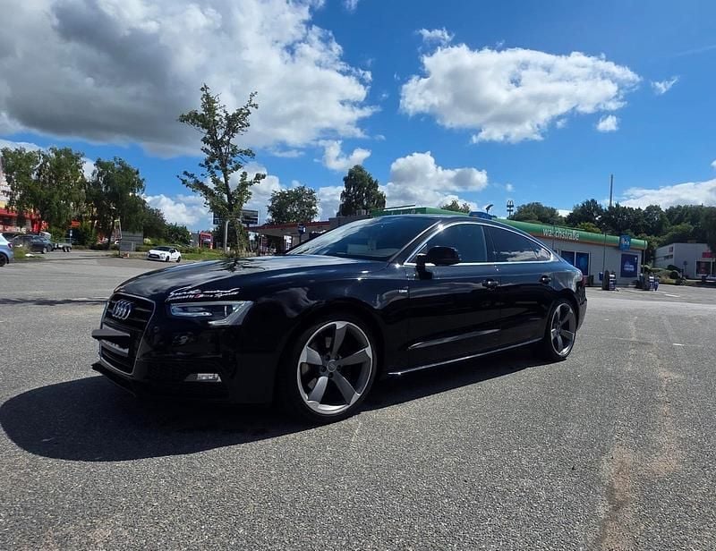 Schwarz Gebraucht 2016 Audi A5 S-Line Coupé | 18.950 € (Superpreis) - Bild 1/4