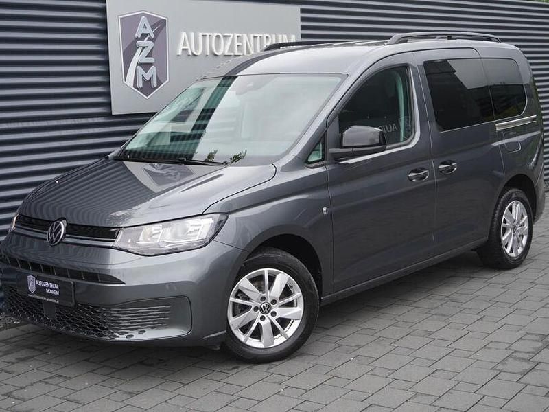 Indiumgrau metallic Gebraucht 2021 VW Caddy Life Van / Kleinbus | 17.990 € (Teuer) - Bild 1/4
