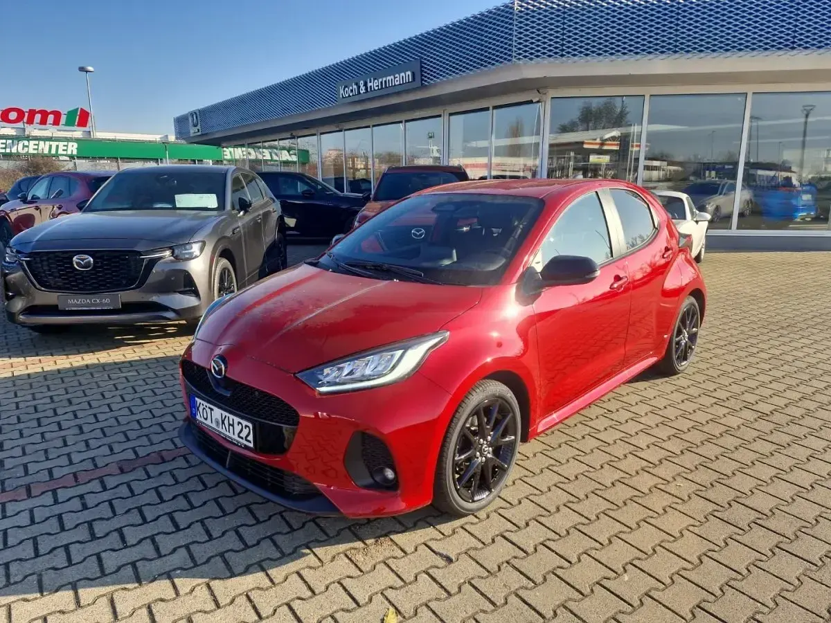 Neu Mazda 2 Homura-Line 116 PS (85 kW) 2025 Formal red Kleinwagen