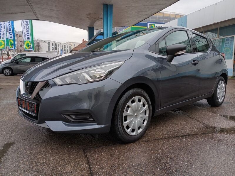 Grau Gebraucht 2018 Nissan Micra Visia+ Kleinwagen | 8.690 € (Fairer Preis) - Bild 1/4