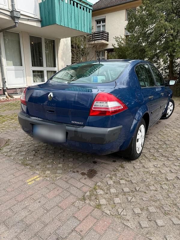 Gebraucht Renault Mégane II 100 PS (73 kW) 2007 Blau Limousine