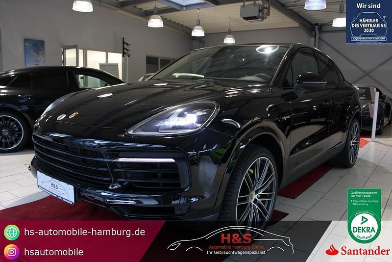 Schwarz Gebraucht 2020 Porsche Cayenne E-Hybrid Coupe Coupé | 64.900 € - Bild 1/4