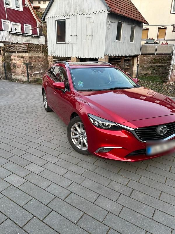 Gebraucht Mazda 6 175 PS (128 kW) 2016 Rot Kombi