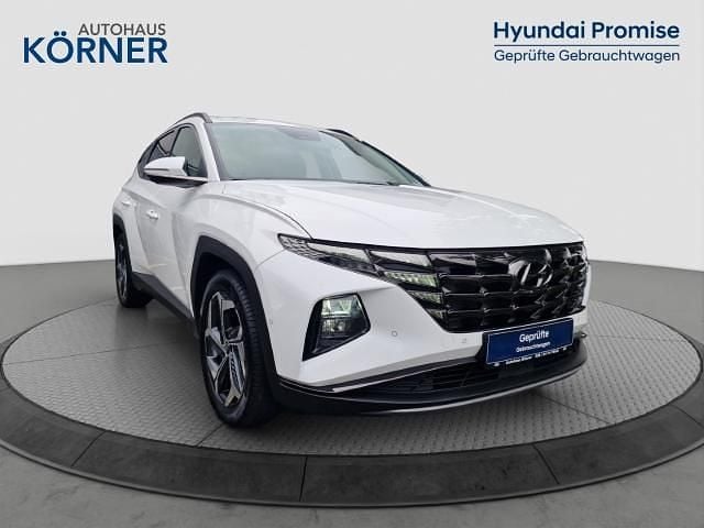 Weiss Gebraucht 2022 Hyundai Tucson Prime SUV | 27.900 € (Guter Preis) - Bild 1/4