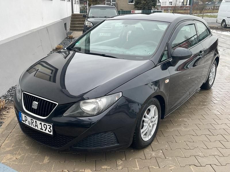 Schwarz Gebraucht 2009 Seat Ibiza Kleinwagen | 1.100 € (Superpreis) - Bild 1/4