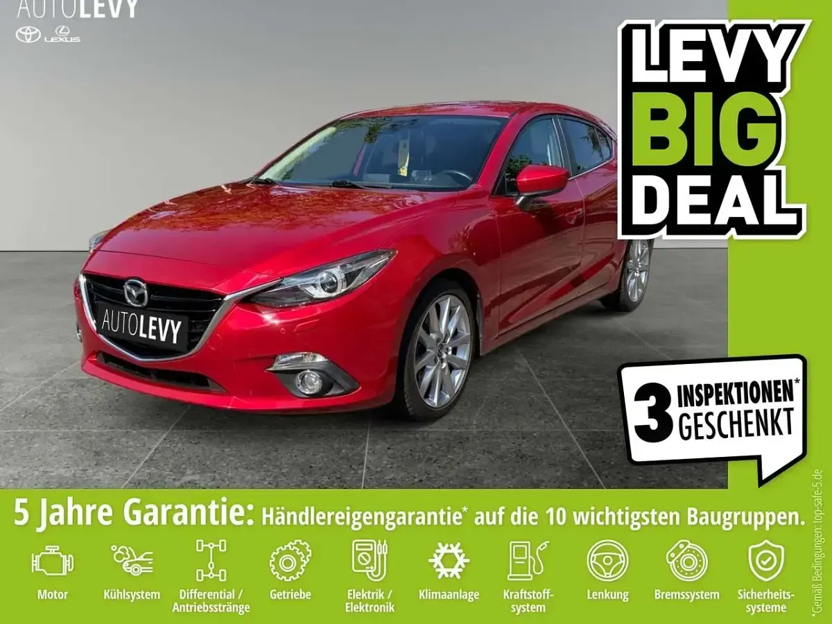 Gebraucht Mazda 3 Sports-Line 120 PS (88 kW) 2015 Limousine