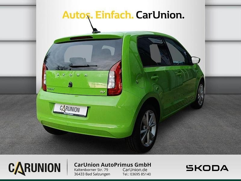 Gebraucht Skoda Citigo-e IV Style 61 kW (83 PS) 2020 Grün Kleinwagen