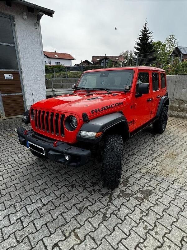 Orange Gebraucht 2020 Jeep Wrangler Rubicon SUV | 42.000 € - Bild 1/4