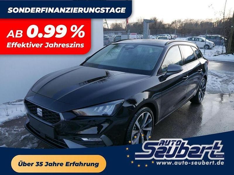 Neu Seat Leon FR 150 PS (110 kW) 2025 Midnight schwarz metallic Kombi