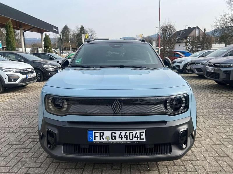 Gebraucht Renault 4 E-Tech Iconic 110 kW (150 PS) 2025 Kumulusblau mit schwarzem dac SUV