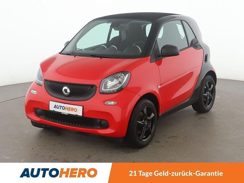 Rot Gebraucht 2018 Smart ForTwo Coupé Basis Kleinwagen | 9.210 € (Guter Preis) - Bild 1/3