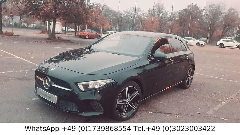 Gebraucht Mercedes A180 Progressive 136 PS (100 kW) 2019 Schwarz Limousine