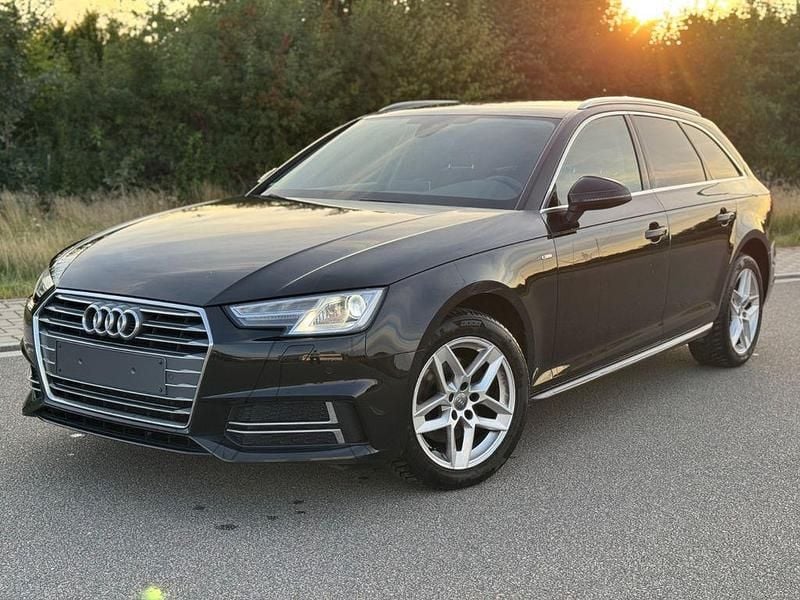 Schwarz Gebraucht 2018 Audi A4 S-Line Kombi | 11.190 € (Guter Preis) - Bild 1/4